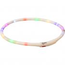 Flash Leuchtring USB, Silikon, XS-XL: 70cm/10mm, bunt