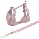 Junior Welpen-Softgeschirr mit Leine, 26-34cm/10mm, flieder