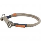 BE NORDIC Zug-Stopp-Halsband, S: 35 cm/5 mm, grau