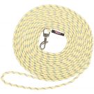 Junior Welpen-Schleppleine, rund, 4 m / 4 mm, gelb