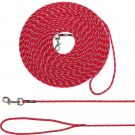 Junior Welpen-Schleppleine, rund, 8 m / 4 mm, rot