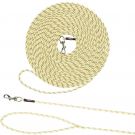Junior Welpen-Schleppleine, rund, 8 m / 4 mm, gelb