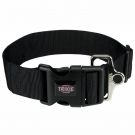 Premium Halsband, L-XXL: 55-80 cm/50 mm, schwarz