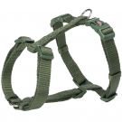 Premium H-Geschirr, L-XL: 75-120 cm/25 mm, waldgrün