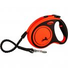 flexi XTREME, Gurt, Gr. M, 5m, schwarz/orange