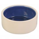 Keramiknapf, creme/blau, 1 l / 18 cm