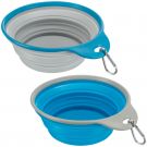 Reisenapf aus Silikon, fester Rand, faltbar, 0,5l/14cm
