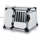 Transportbox, Aluminium, 93 x 64 x 81 cm