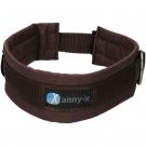 Anny-x Steckhalsband Fun, Gr.2: 27-33cm, braun/braun