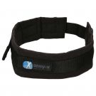 Anny-x Zugstopphalsband Fun, Gr.2: 27-33cm, schwarz/schwarz