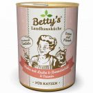 Betty's Landhausküche Dose Huhn, Lachs + Borretschöl 400g