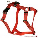 Feltmann Kreuzgeschirr 15mm/35-50cm REFLEX rot