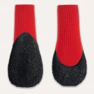 Goo-eez Dog Boots Lites, 4 Stück, XXS, rot/schwarz
