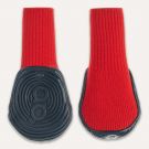 Goo-eez Dog Boots Ultras, 2 Stück, XXS, rot/schwarz