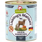 Granatapet Lieblingsmahlzeit Kalb und Kaninchen 800g