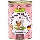 Granatapet Lieblingsmahlzeit Lamm und Hühnerherzen 400g