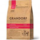 Grandorf Adult Medium-Maxi Lamm und Pute 3 kg