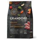 Grandorf Fresh Adult Medium-Maxi Frische Ente 3 kg