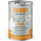 Grau Hund Adult Geflügel mit Pastinake und Brokkoli 400g