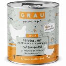 Grau Hund Adult Geflügel mit Pastinake und Brokkoli 800g