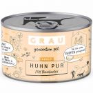 Grau Hund Adult Huhn Pur 200g