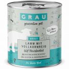 Grau Hund Adult Lamm mit Vollkornreis 800g