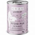 Grau Hund Adult Pferd Pur 400g