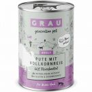 Grau Hund Adult Pute mit Vollkornreis 400g