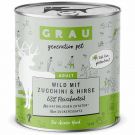 Grau Hund Adult Wild mit Zucchini und Hirse 800g