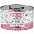 Grau Katze Adult Huhn und Kalb 200g