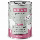 Grau Katze Adult Huhn und Kalb 400g