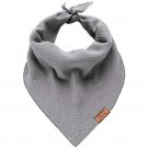 Hunter Dreieckstuch Nola M 65x33 cm, grau