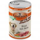 Landfleisch pur Rind mit Reis 400g