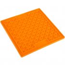 LickiMat Buddy Schleckmatte, orange, 20x20 cm