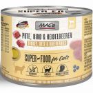 Macs Cat Dose Pute, Rind und Heidelbeeren 200g