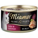 Miamor Feine Fil. Dose Huhn & Schinken 100g