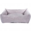 Petlando Hundebett Gent, Gr. S, 70x50x24 cm, silbergrau