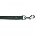 Petlando Gummierte Schleppleine, 5m/20mm, schwarz