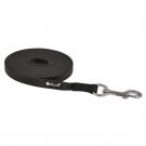 Petlando Trekking Schleppleine, 5m/10mm, schwarz