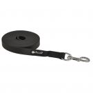 Petlando Trekking Schleppleine, 5m/20mm, schwarz