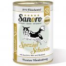 Sanoro Spezial Niere Schwein+Zucchini+Reis+Brokkoli 400g