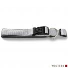 Wolters Halsband Prof. Comfort, 25-28cmx15mm, silber grau