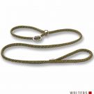 Wolters Moxonleine Everest reflekt.,180cm x 9mm, olive/schw.