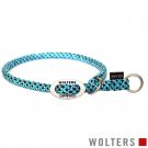 Wolters Schlupfhalsband Everest refl., 30cmx9mm, aqua/schwar