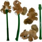 Wurf-Hundespielzeug FLINGERZ Furry Eichhörnchen