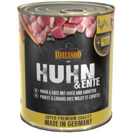 Belcando Huhn & Ente mit Hirse und Karotten 800g