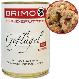 BRIMO Geflügel mit Buchweizen (getreidefrei) 400g