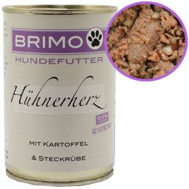 BRIMO Hühnerherz mit Kartoffel (getreidefrei) 400g