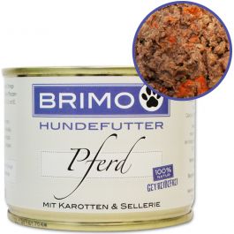 BRIMO Pferd mit Karotten (getreidefrei) 200g