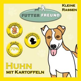 Futterfreund Trockenfutter Huhn kleine Rassen 8kg